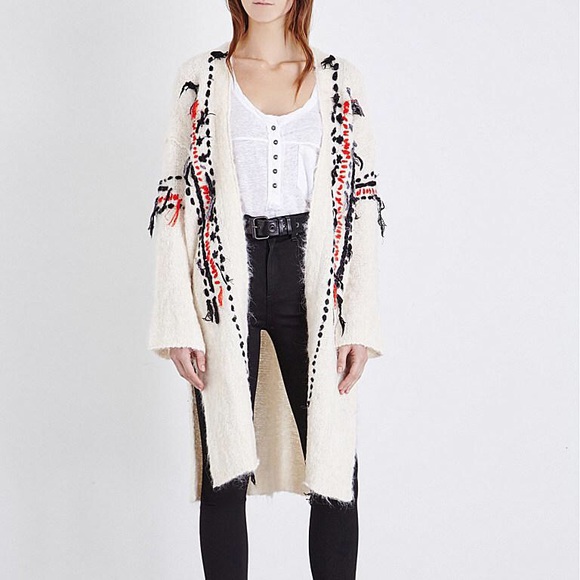 Free People Sweaters - Free People Geneva Long Cardigan 50% Alpaca/Wool